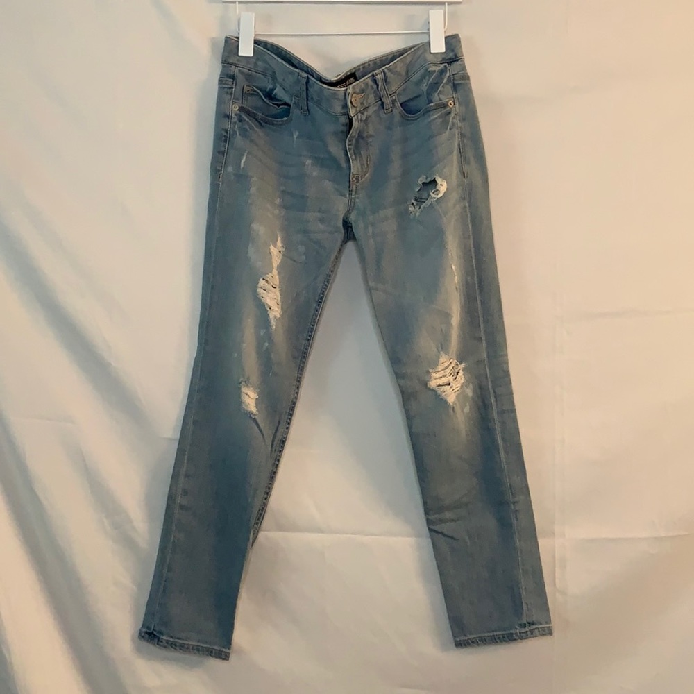 Express Modern Boyfriend Low Rise Jeans